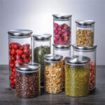 Pote Hermético Vidro 550ml Tampa Metal Mantém Alimentos - Imagem 6