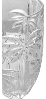 TAÇA PALM TREE TRANSPARENTE - Imagem 3