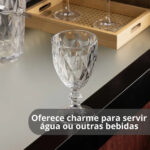 TAÇAS DE VIDRO DIAMOND 320ML PAI - Imagem 5