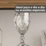 TAÇAS DE VIDRO DIAMOND 320ML PAI - Imagem 6