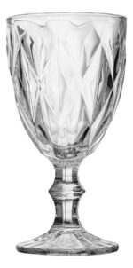 TAÇAS DE VIDRO DIAMOND 320ML PAI