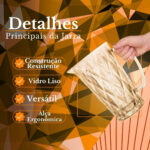 JARRA DE VIDRO AMBAR  1L - Imagem 6