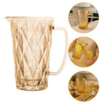 JARRA DE VIDRO AMBAR  1L