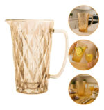 JARRA DE VIDRO AMBAR  1L