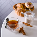 Xícara de chá com Pires de cristal CORAÇÃO 170ml - Imagem 5