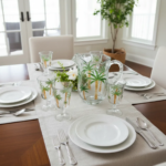 CJ JARRA COM 6 TACAS PALM HAND PAINTING 1,3L/240ML CRISTAL ECOLOGICO - Imagem 6