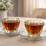 CJ 2 XÍCARAS RADIAL FIO DE OURO 180ML - Imagem 3